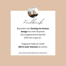 Lade das Bild in den Galerie-Viewer, Human Design Analyse mit Christine Neder | DEEP DIVE oder BASIC