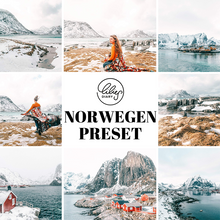 Lade das Bild in den Galerie-Viewer, Lightroom Preset "Norwegen" Desktop & mobil