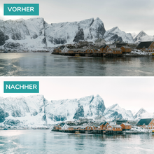 Lade das Bild in den Galerie-Viewer, Lightroom Preset "Norwegen" Desktop & mobil