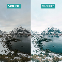 Lade das Bild in den Galerie-Viewer, Lightroom Preset "Norwegen" Desktop & mobil