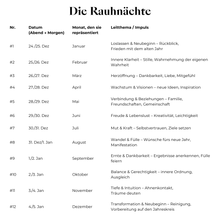 Lade das Bild in den Galerie-Viewer, Gefühlte Rauhnächte – Dein Workbook für innere Klarheit, Heilung &amp; Neubeginn
