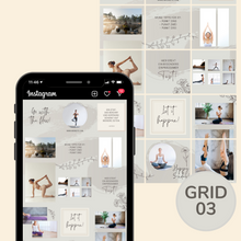 Lade das Bild in den Galerie-Viewer, Instagram Puzzle Grids | Canva Vorlagen | 3er Pack
